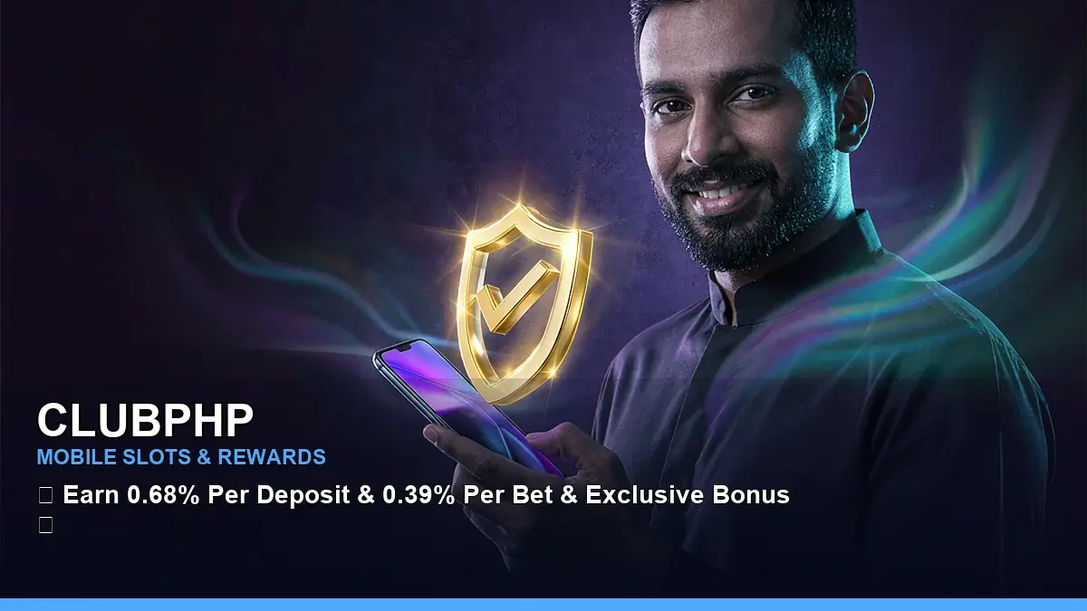 CLUBPHP payment methods guide with an adult Filipina casino host and shield-themed confirmation design