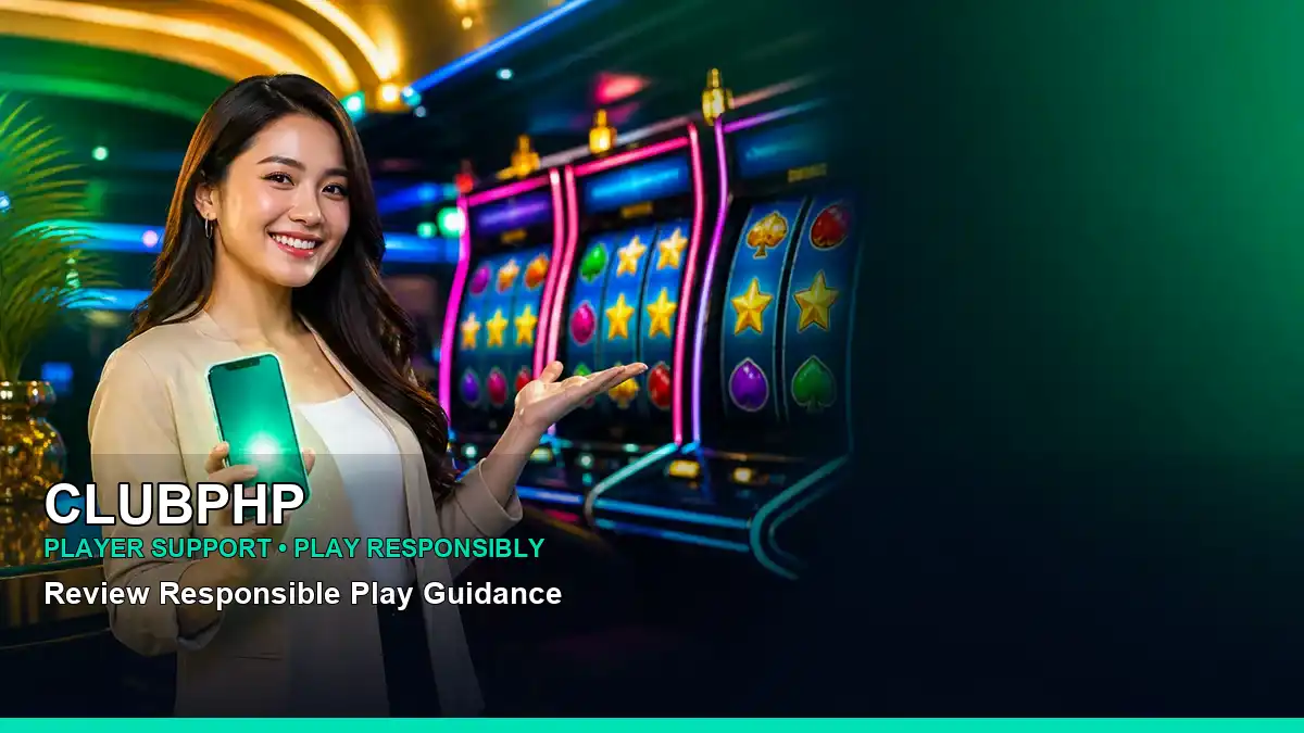 CLUBPHP Egypt Book of Mystery guide and responsible play information for Philippine players