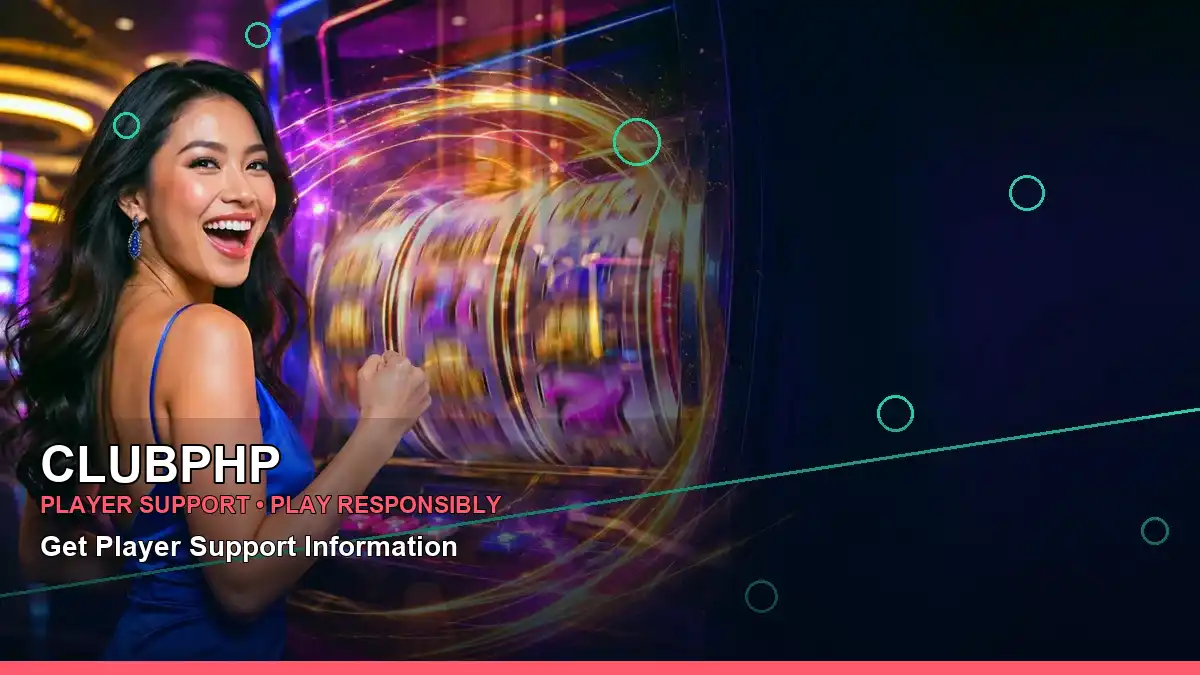 Mobile casino gameplay scene with an adult Filipina casino host positioned on the left