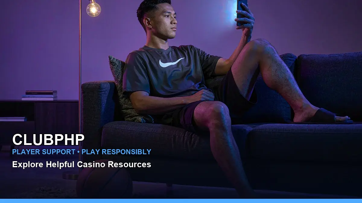 CLUBPHP mobile gaming scene featuring sports betting access and a phone-friendly casino experience